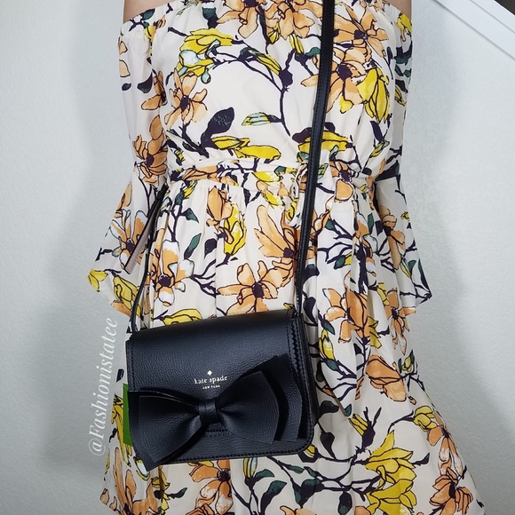 NWT KATE SPADE HANNI VANDERBILT CROSSBODY BLACK - Picture 3 of 8